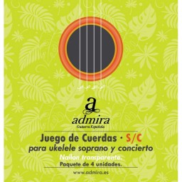JUEGO CUERDAS UKELELE...