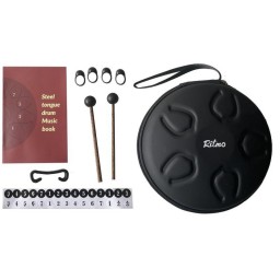 MINI TONGUE DRUM 8 NOTAS 6...