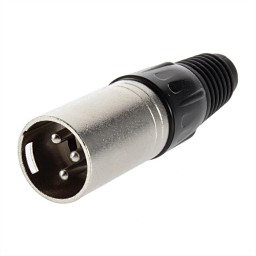 CONECTOR XLR MACHO EK AUDIO