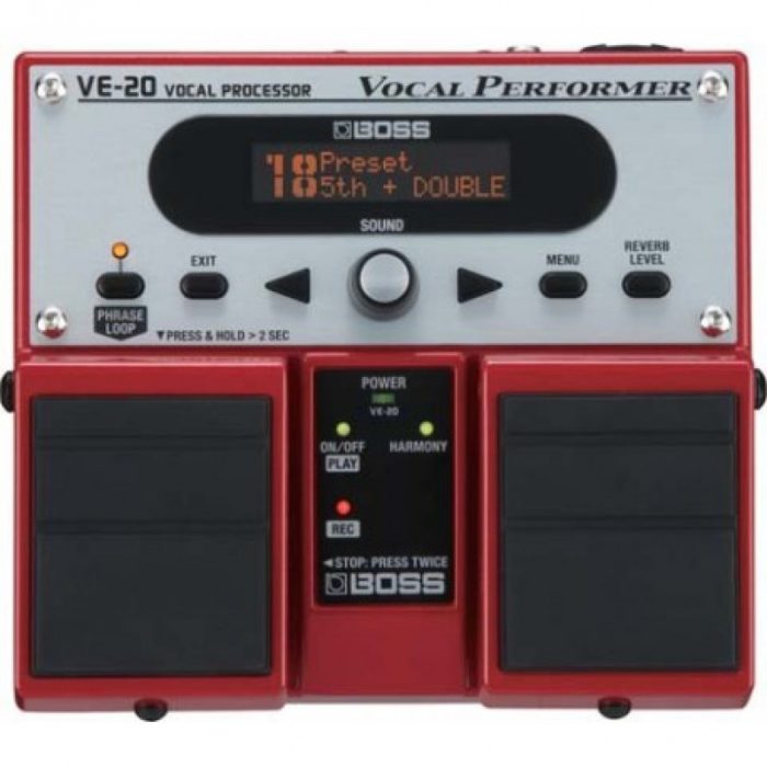 PROCESADOR EFECTOS VOZ BOSS VE-20