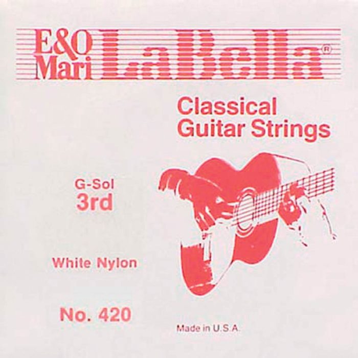 CUERDA 3ª CLASICA LA BELLA 420