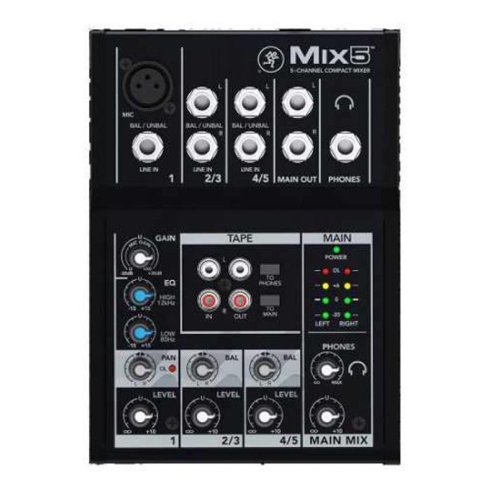 MEZCLADOR MACKIE MIX5
