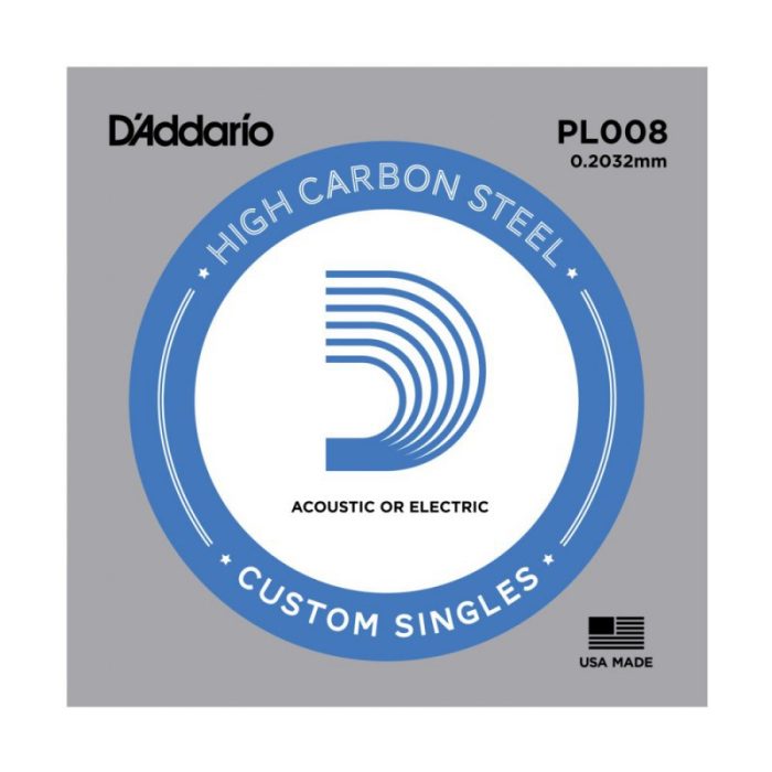CUERDA 008 D'ADDARIO ELECTRICA