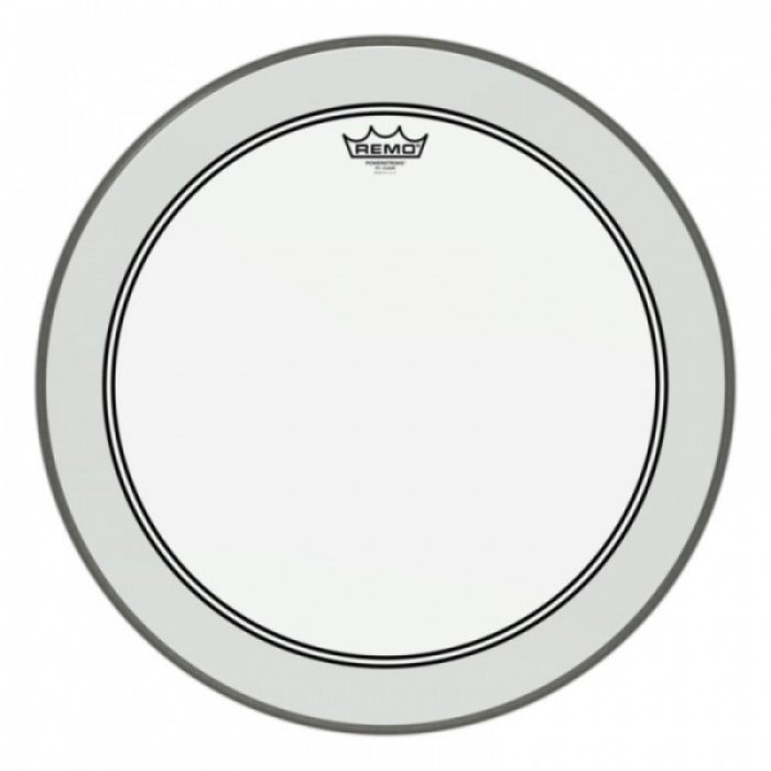 PARCHE BOMBO REMO POWERSTROKE 3 CLEAR