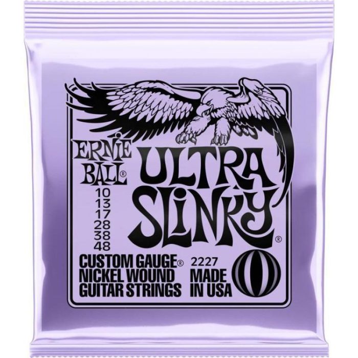 JUEGO CUERDAS ELECTRICA ERNIE BALL ULTRA SLINKY 10-48