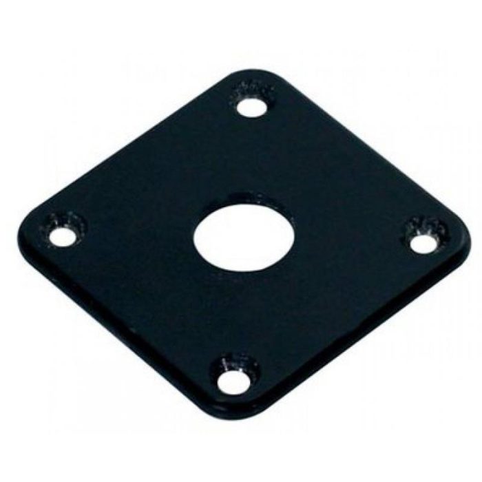 JACK PLATE SQUARE PLASTIC 34x34MM FLAT BLACK BOSTON