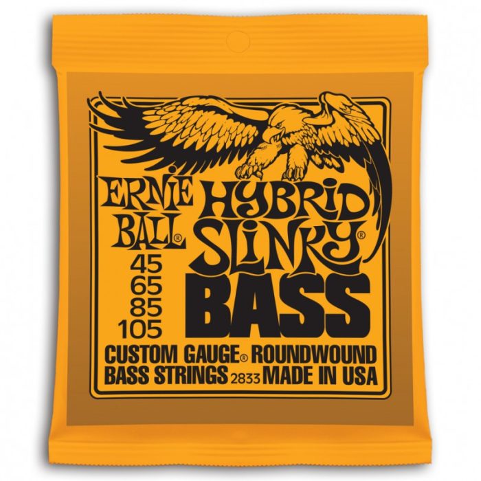 JUEGO CUERDAS BAJO IV ERNIE BALL HYBRID SLINKY 45-105