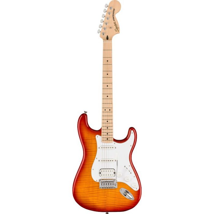 GUITARRA ELECTRICA SQUIER AFFINITY STRAT FMT HSS MN WPG SSB