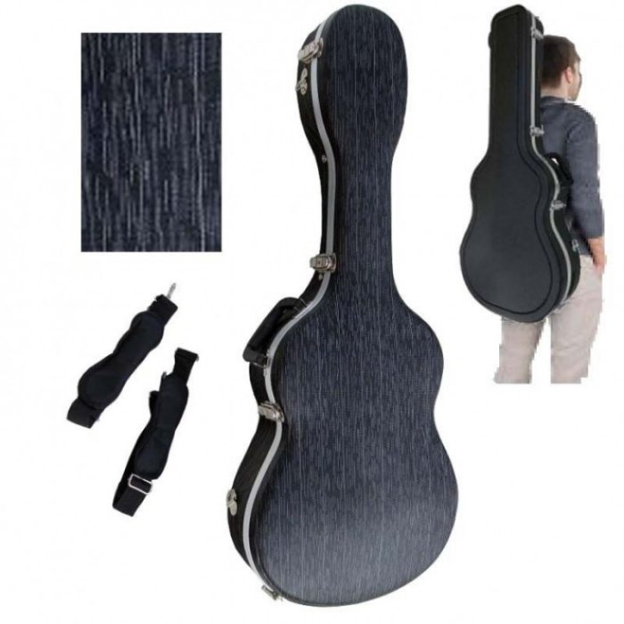 ESTUCHE ABS CLASICA CIBELES NEGRO RAYADO C230.015NR