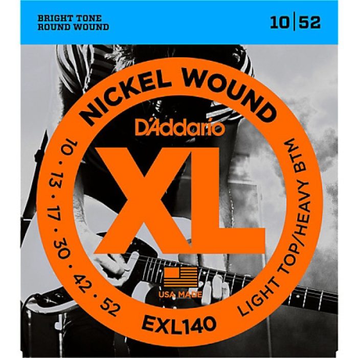 JUEGO CUERDAS ELECTRICA D'ADDARIO EXL140 10-52