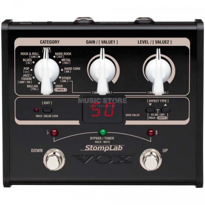 PEDALERA EFECTOS GUITARRA VOX STOMPLAB IG