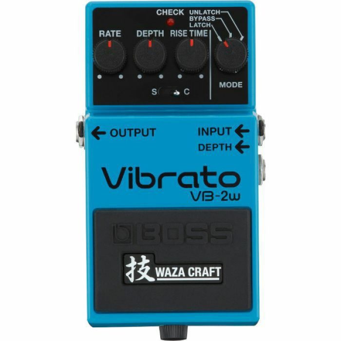 PEDAL EFECTOS BOSS VIBRATO VB-2W WAZA CRAFT