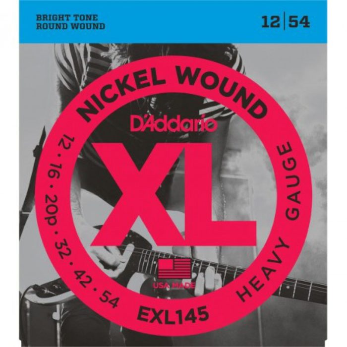 JUEGO CUERDAS ELECTRICA D'ADDARIO EXL145 12-54