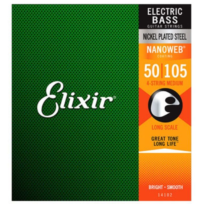 JUEGO CUERDAS BAJO IV ELIXIR NANOWEB 50-105