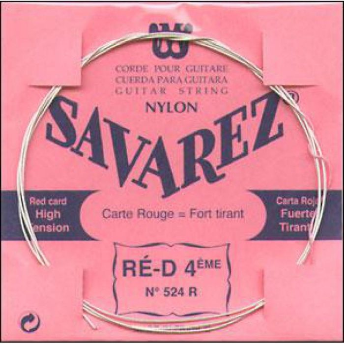 CUERDA 4ª SAVAREZ CARTA ROJA 524-R