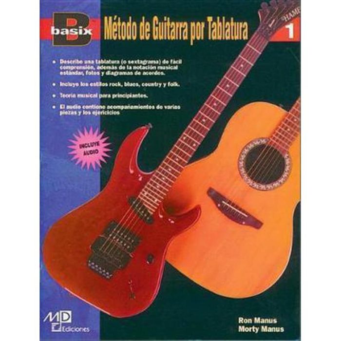 BASIX METODO GUITARRA TABLATURA 1 + AUDIO ONLINE