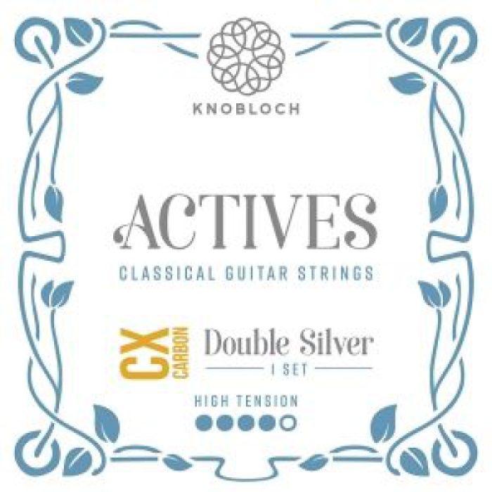 JUEGO CUERDAS ESPAÑOLA KNOBLOCH ACTIVES T.ALTA 500ADC