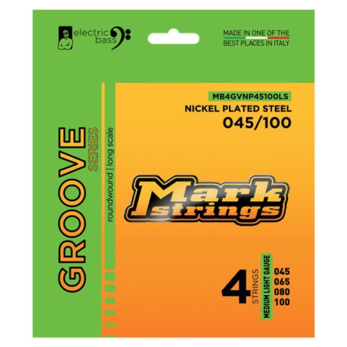 JUEGO CUERDAS BAJO MARKBASS GROOVE MB4GVNP45105LS 45-105