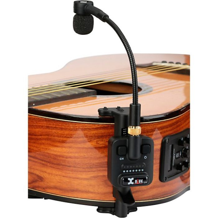 SISTEMA INALAMBRICO GUITARRA ACUSTICA XVIVE U8