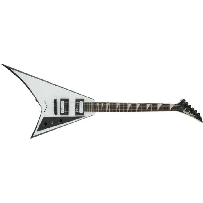 GUITARRA JACKSON JS32T RHOADS AH FB WHITE - BLACK BEVELS