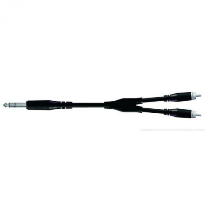 CABLE INSERCION PROEL JACK - 2RCA 3m BULK550LU3