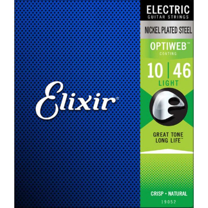 JUEGO CUERDAS ELECTRICA ELIXIR OPTIWEB 10-46
