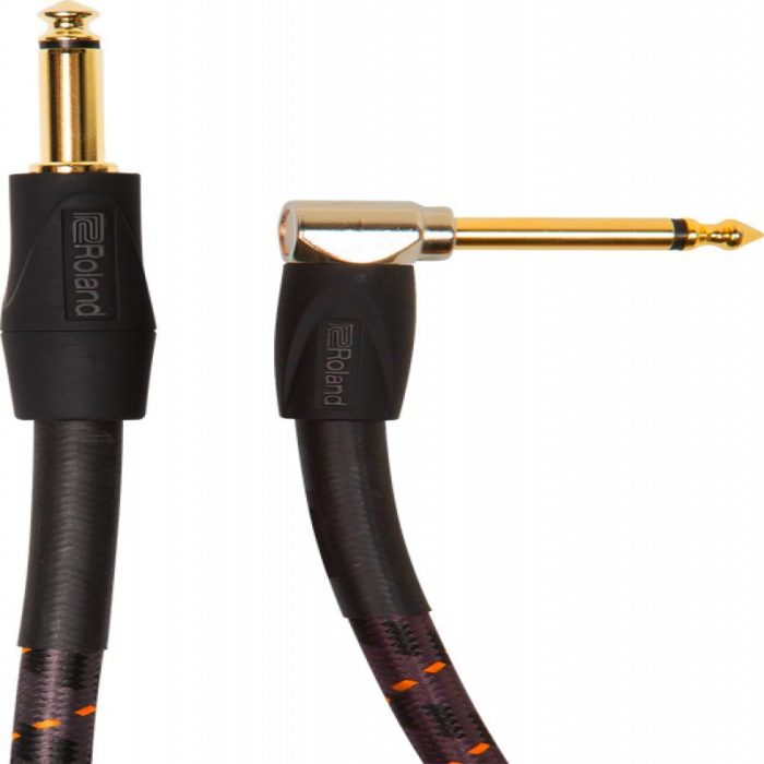 CABLE INSTRUMENTO ROLAND GOLD 6mt ACODADO RICG20A