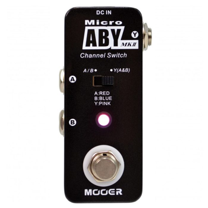 PEDAL SELECTOR MOOER MICRO ABY MKII