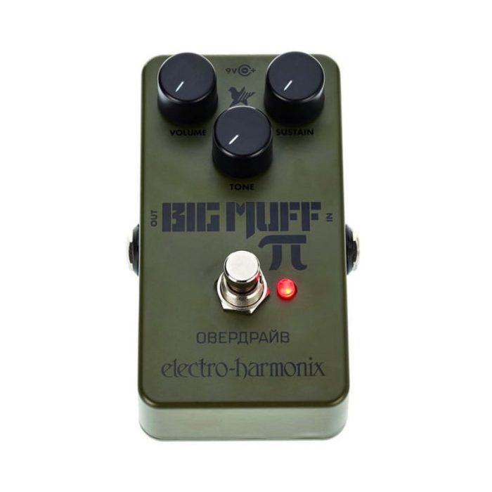 PEDAL EFECTOS ELECTRO HARMONIX GREEN RUSSIAN BIG MUFF PI