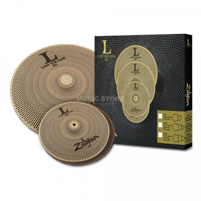SET PLATOS ZILDJIAN LOW VOLUME L80 38