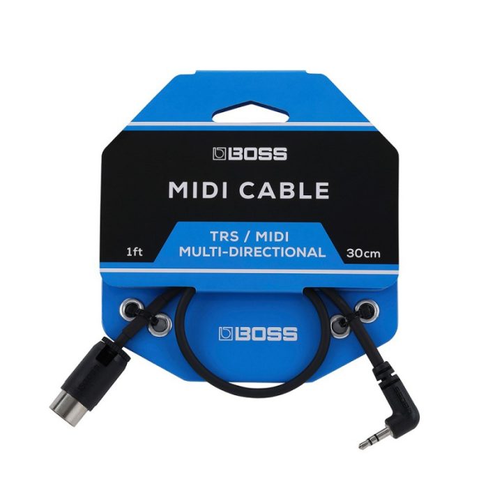 CABLE BOSS TRS - MIDI 0,3 mt BMIDI-1-35