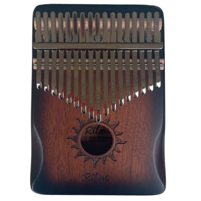 KALIMBA RITMO CAOBA 17 NOTAS MARRON KRI17BR