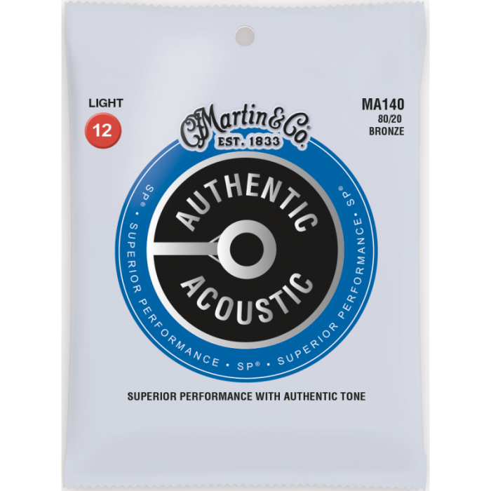 JUEGO ACUSTICA MARTIN AUTHENTIC SP BRONZE 12-54 MA140
