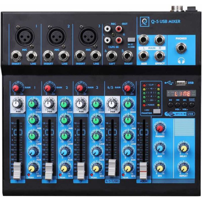 MEZCLADOR OQAN Q5 MK2 USB