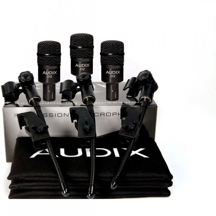 SET MICROFONOS AUDIX D2 TRIO