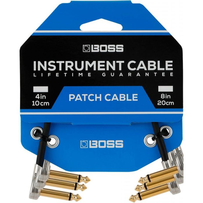 LATIGUILLO PATCH PLANO BOSS BLACK 10cm (PACK 3) BPC-4-3