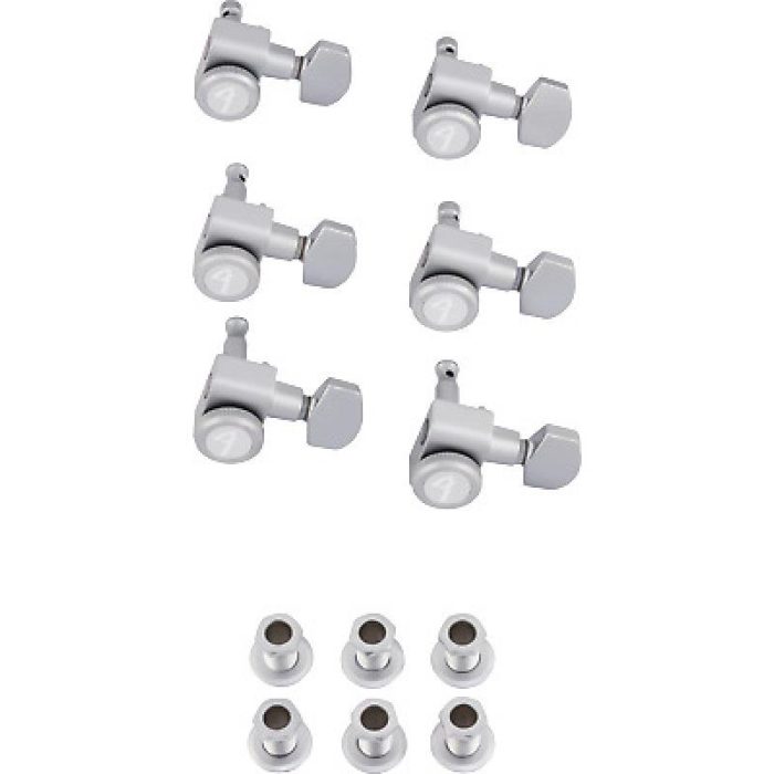 CLAVIJERO FENDER LOCKING TUNERS BRUSHED