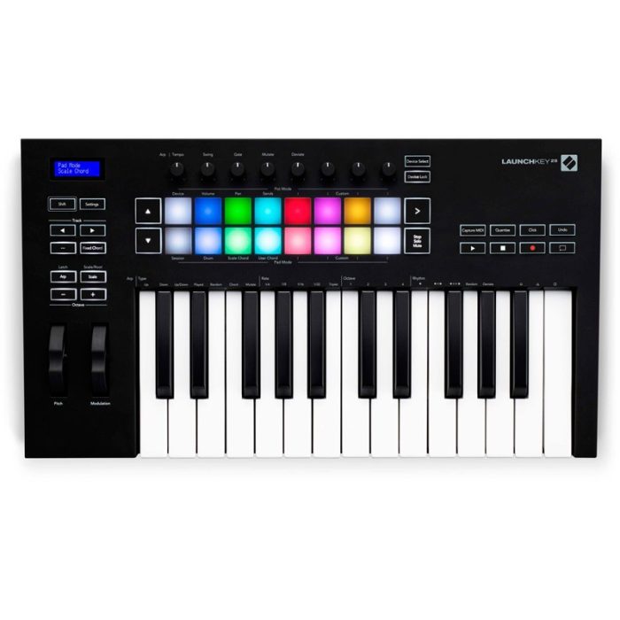 TECLADO CONTROLADOR NOVATION LAUNCHKEY 25 MK3