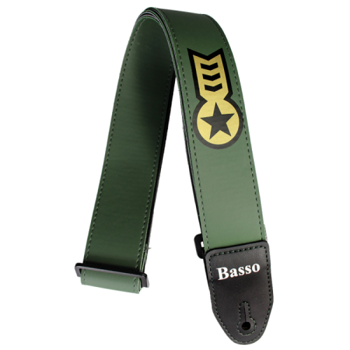 CORREA BASSO VERDE MILITAR