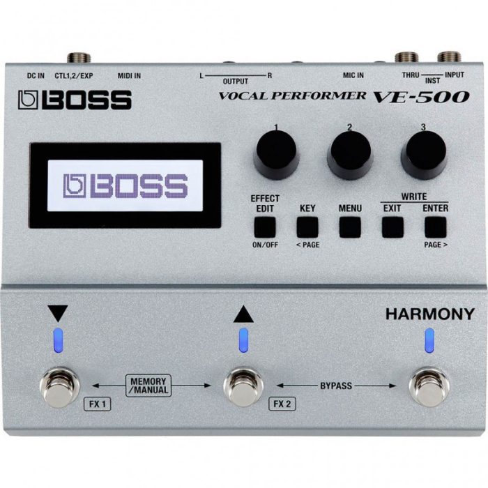 PROCESADOR EFECTOS VOZ BOSS VE-500