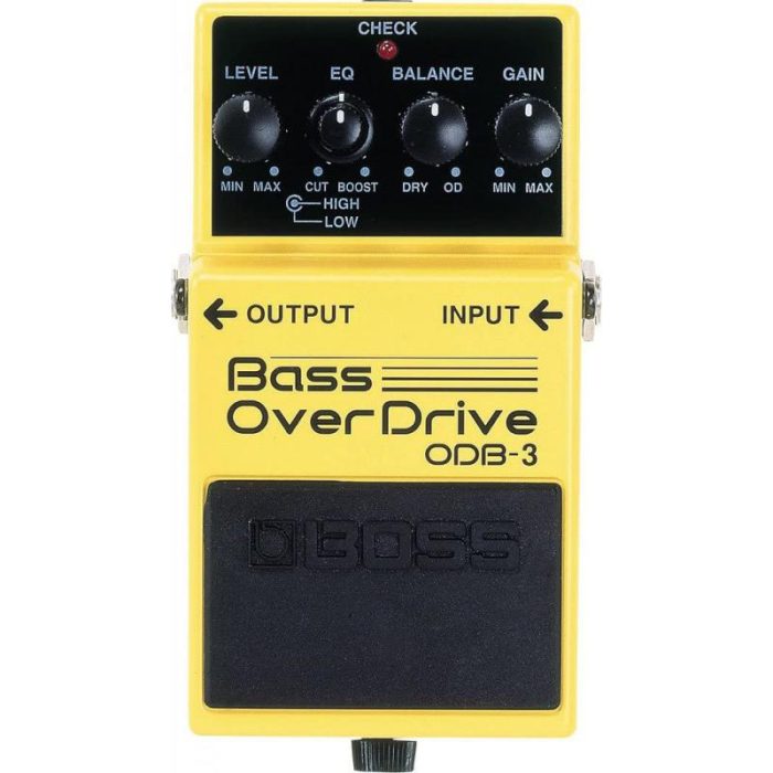 PEDAL EFECTOS BAJO BOSS BASS OVERDRIVE ODB-3