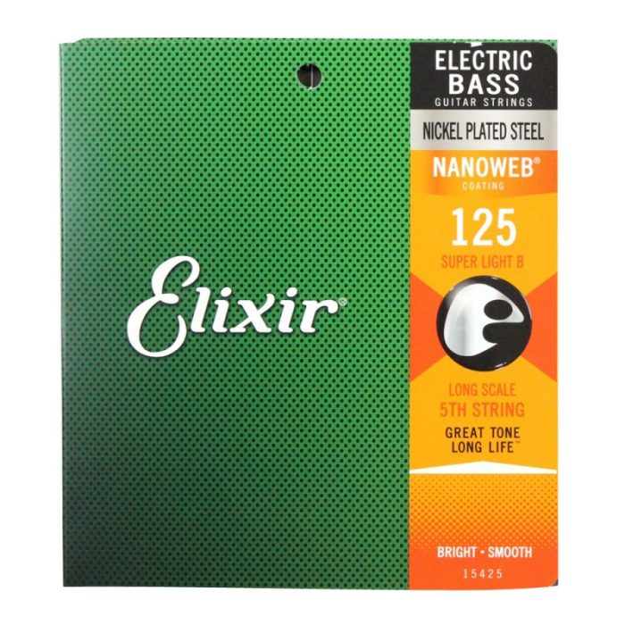 CUERDA BAJO ELIXIR NANOWEB 125L