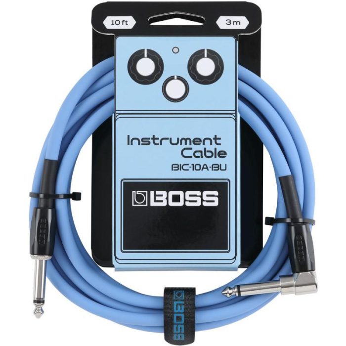 CABLE INSTRUMENTO BOSS BLUE 3mt ACODADO BIC-10A-BU
