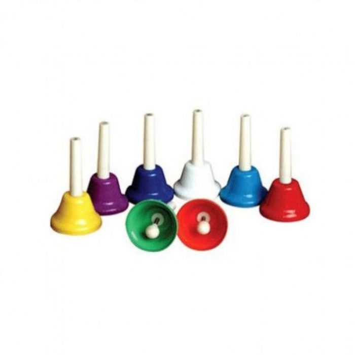 JUEGO 8 MINICAMPANAS CON MANGO SWING 9493