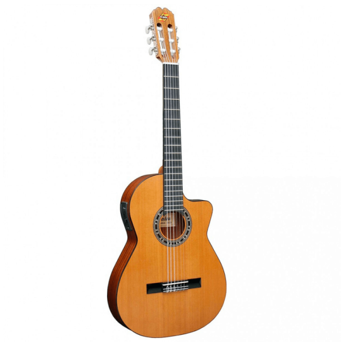 GUITARRA ESPAÑOLA ELECTRIFICADA ESTRECHA ADMIRA MALAGA-ECTF