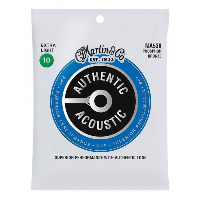 JUEGO ACUSTICA MARTIN AUTHENTIC SP PHOS/BRON 92/8 10-47