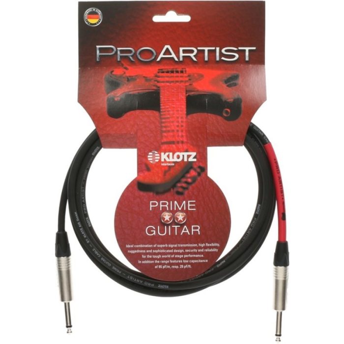 CABLE INSTRUMENTO KLOTZ PRIME PRO ARTIST 3mt