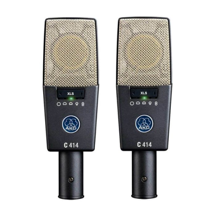 SET MICROFONOS ESTUDIO AKG C-414 XLS STEREO