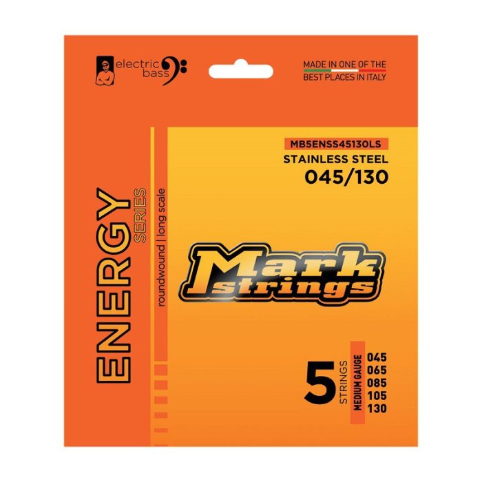 JUEGO CUERDAS BAJO MARKBASS ENERGY MB5ENSS45130LS 45-130