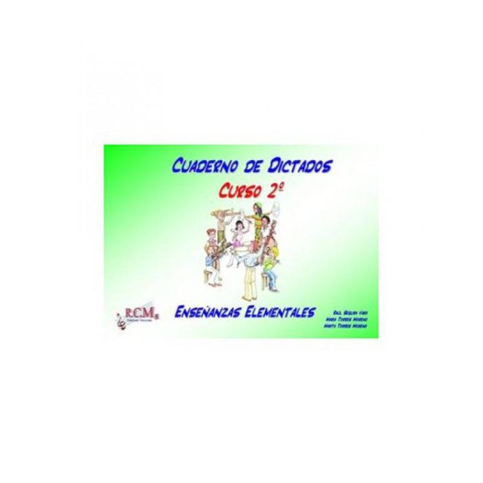 LENGUAJE MUSICAL CURSO 2 DICTADOS EDITORIAL RCM